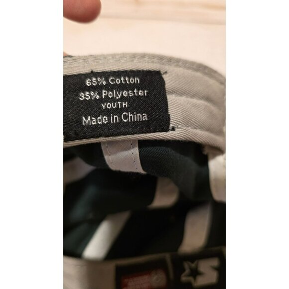 Michigan State Spartans Youth Cap YOUTH Hat Starter Green White Adjustable - Picture 4 of 7